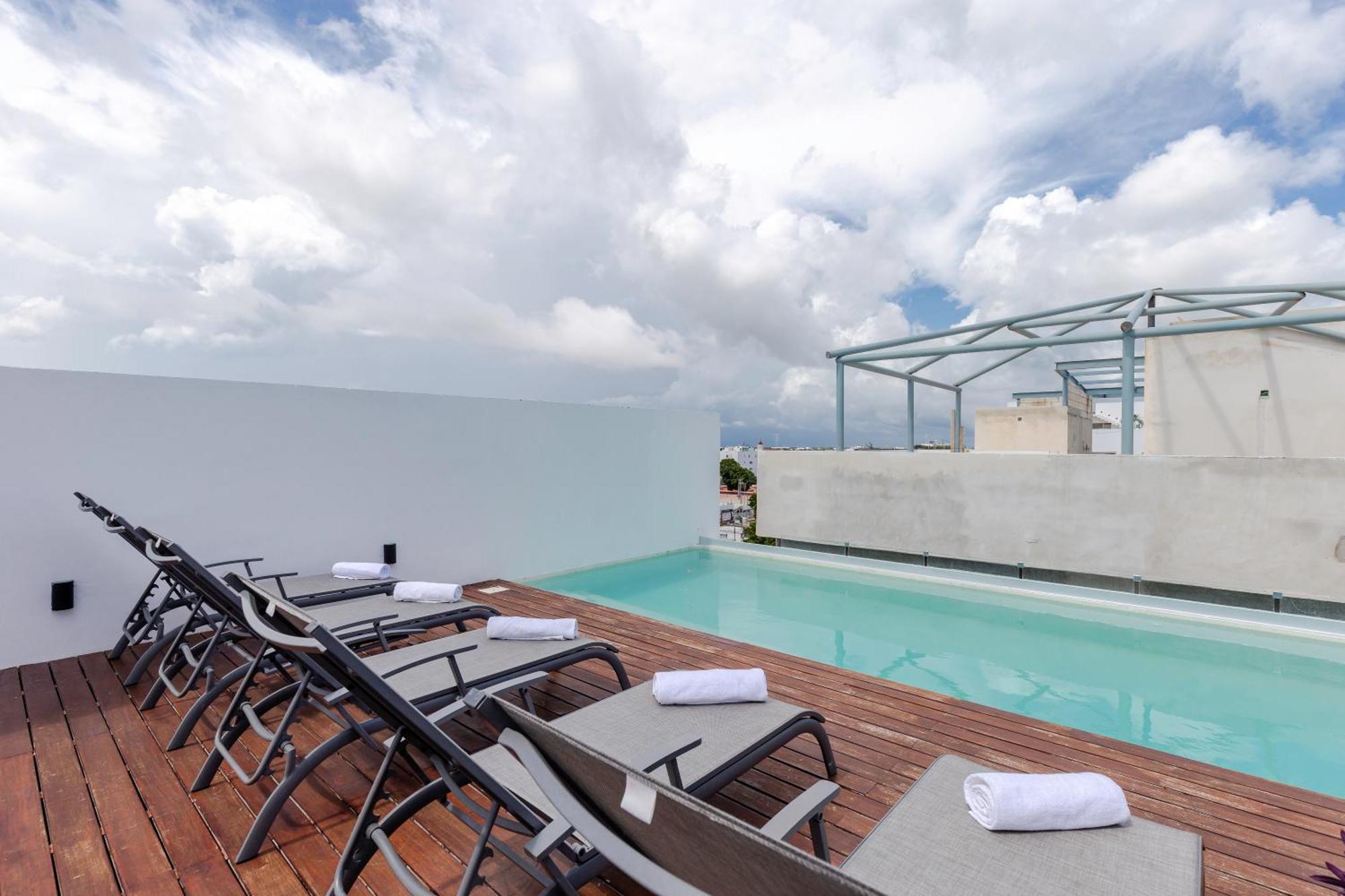 Stylish And Fancy Studio Next To 5Th Av Roof Pool Dk Playa del Carmen Exterior photo